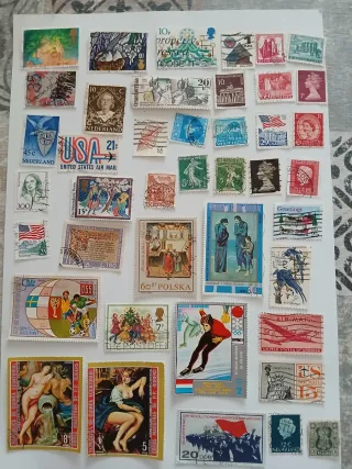 Sellos Mundiales y Hojas Bloque 1