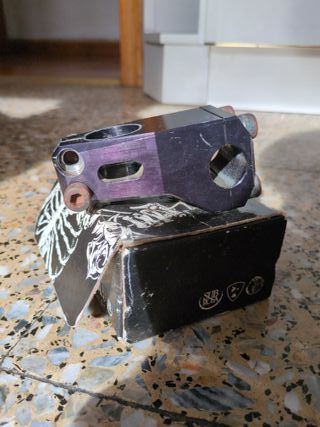 Potencia BMX Negra, marca Knight