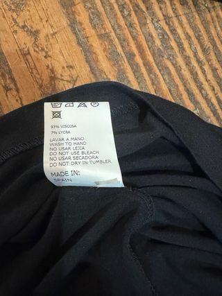 Vestido negro talla XXXL