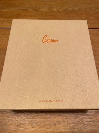 Alpargatas Castañer ante negro t. 41