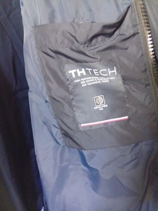 Anorak plumas Tommy Hilfiger Azul Hombre.