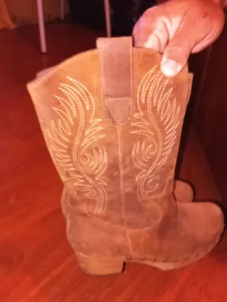 Botas Castanhas Tamanho 38