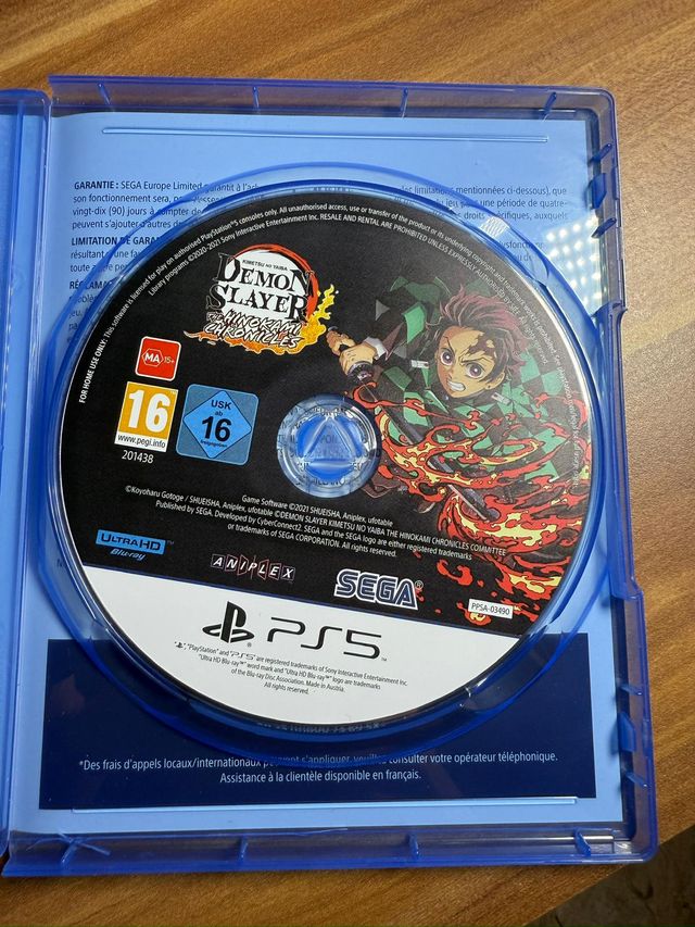 Demon Slayer PS5 - As Crónicas Hinokami