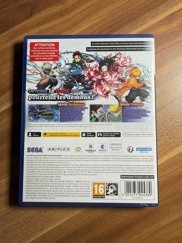 Demon Slayer PS5 - As Crónicas Hinokami