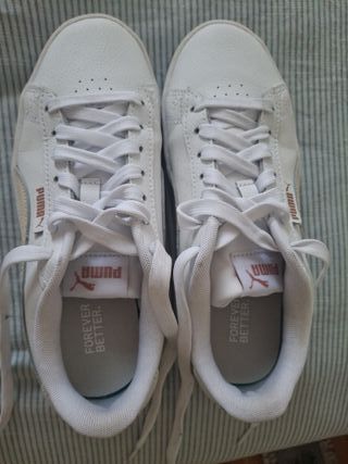 Zapatillas Puma Blancas Mujer