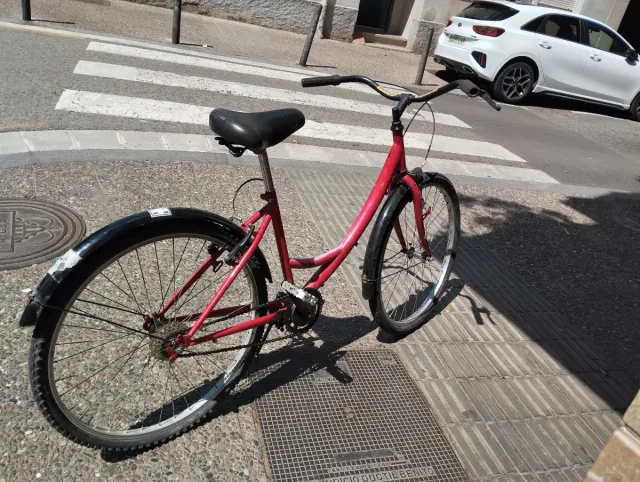 Bicicleta Roja