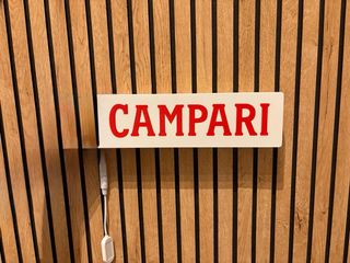 Insegna luminosa led Campari