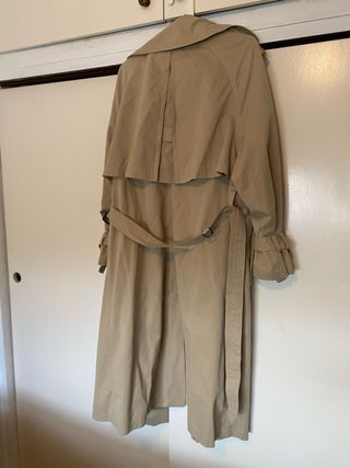 Gabardina Zara Beige Talla XS