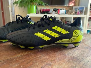 Botas Fútbol Adidas Copa 43 1/3 Negras/Amarillas
