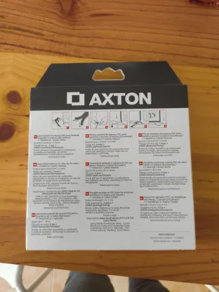 Burlete Axton 6m Blanco 1-4mm