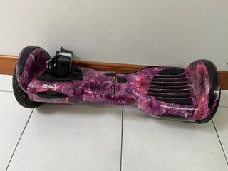 Hoverboard Zeeclo Morado Galaxia
