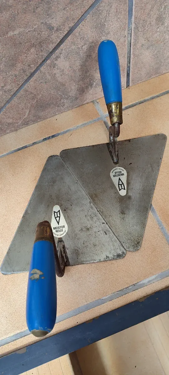 Lote 4 Paletas de albañil