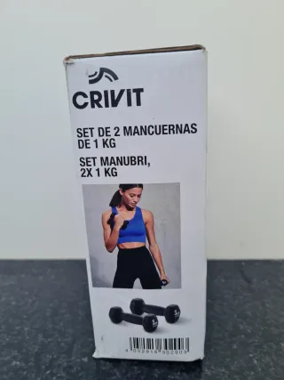 Mancuernas Crivit 1kg (Set 2)
