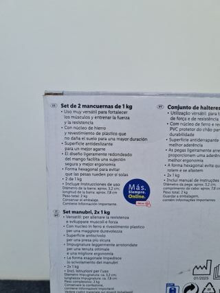 Mancuernas Crivit 1kg (Set 2)