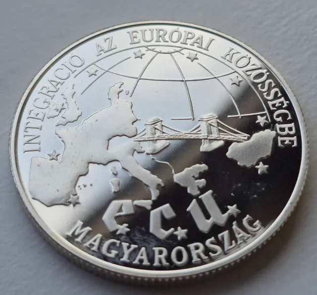 Hungría 31.46 g 500 Forint 1993 Plata proof