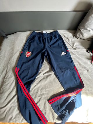 Pantalón Chándal Arsenal Adidas Azul Rojo
