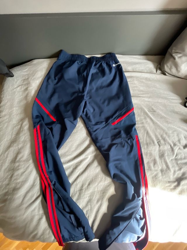Pantalón Chándal Arsenal Adidas Azul Rojo