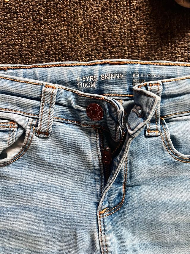 Lote 4 pantalones niña