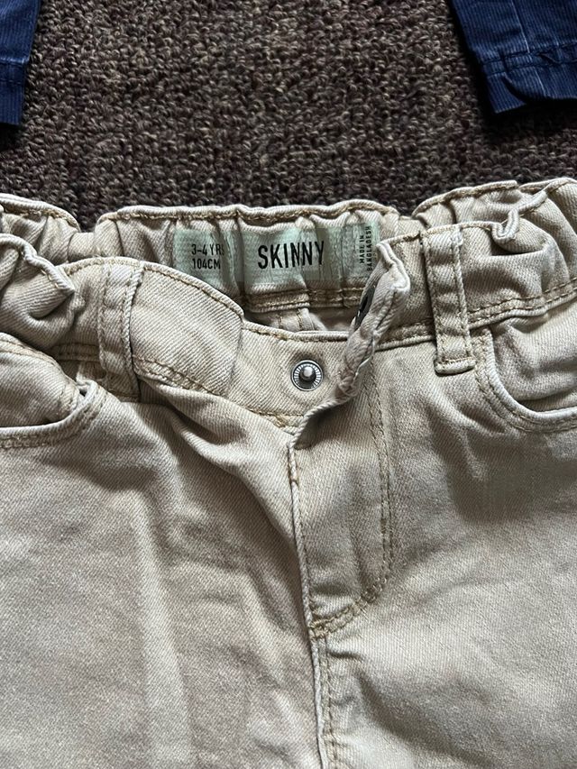 Lote 4 pantalones niña