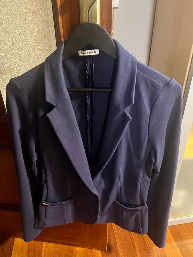 Americana Bato Peto azul talla 40