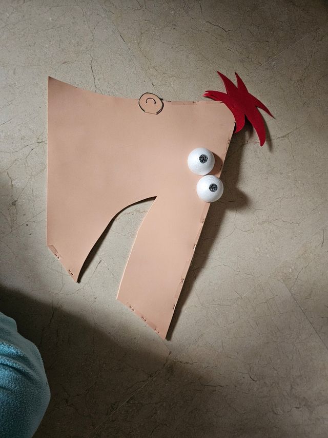 Disfraz Phineas y Ferb Caretas