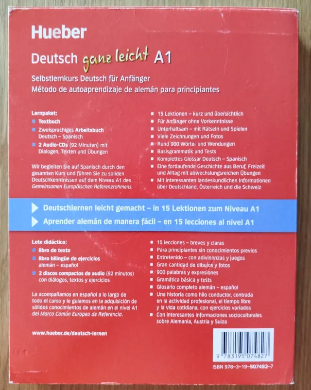 DEUTSCH GANZ LEICHT Curso autoaprend. A1