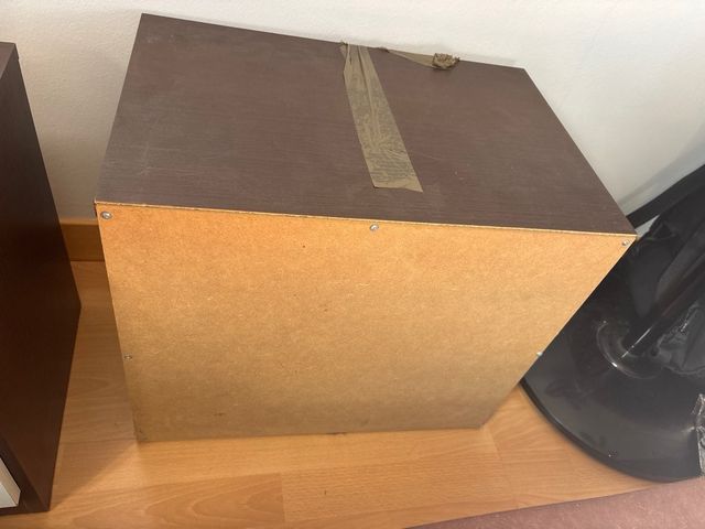 Dos Mesita de noche 2 cajones 