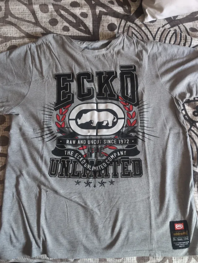 Camiseta Ecko Unlimited XL Gris