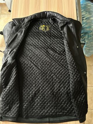 Cappotto in vera pelle nero | 100% artigianale