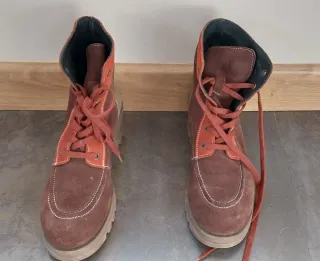 Botas Kickers Marrón/Naranja Talla 40