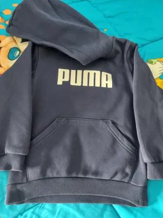 Sudadera Puma niño 4-5 años azul