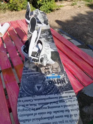 Tabla de Snow Nitro Swindle 150 + Fijaciones