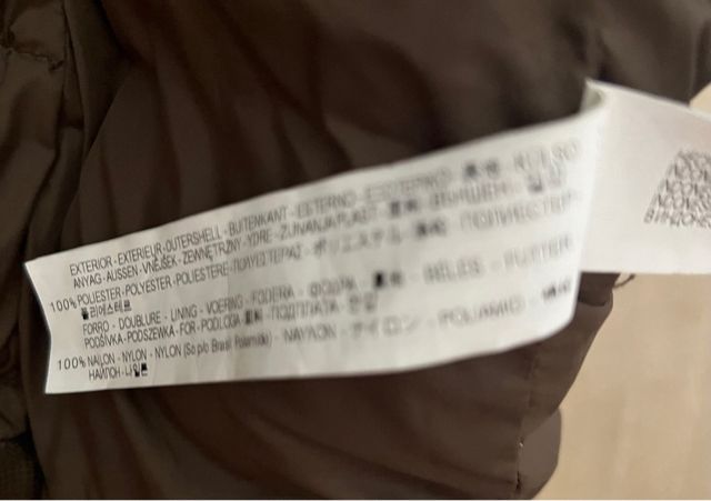 Chaquetón de la plumas de Zara