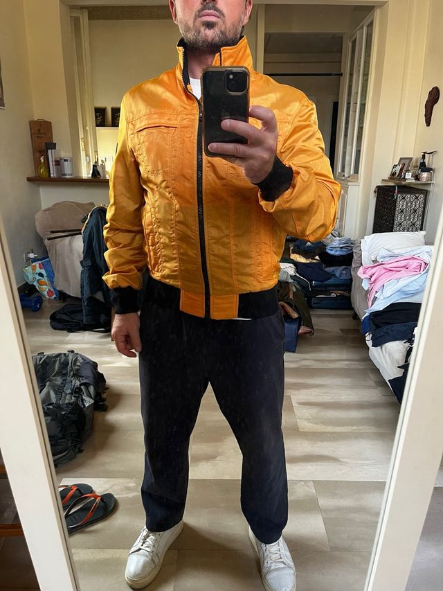 Refrigiwear Giacca Arancione/Senape Uomo, nuova