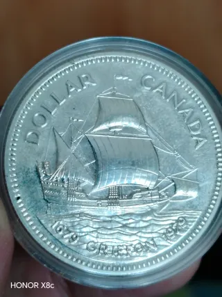 Dollaro canadese 1979 monete d'argento
