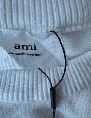 Jersey Ami Paris Corazón Rojo Blanco