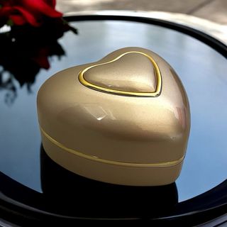 Anillo Corazón Dorado Mujer