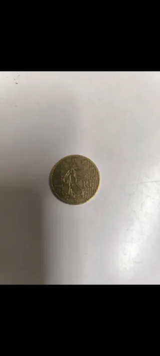 Moneda 50 céntimos Francia 2002