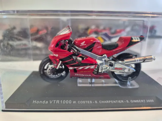 Miniatura Moto Honda VTR1000 Colección