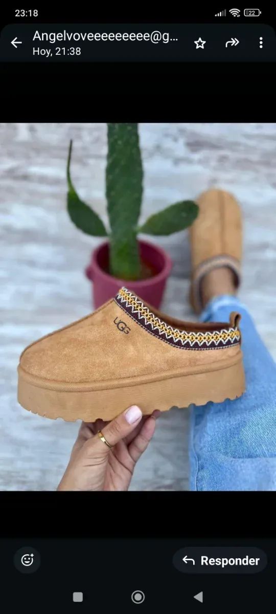 Zuecos UGG invierno marrones