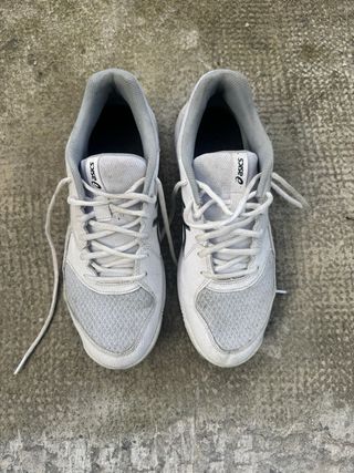 Zapatillas pádel Asics hombre blancas