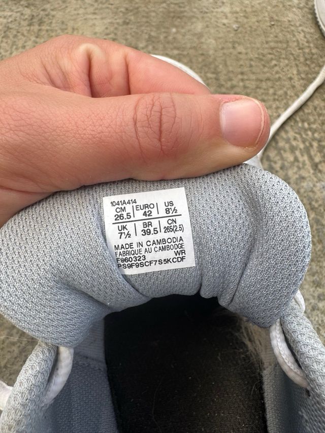 Zapatillas pádel Asics hombre blancas