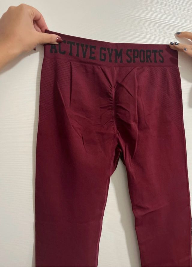 Completo sportivo donna bordeaux