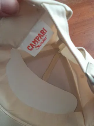 Cappello Campari Soda Beige e Rosso