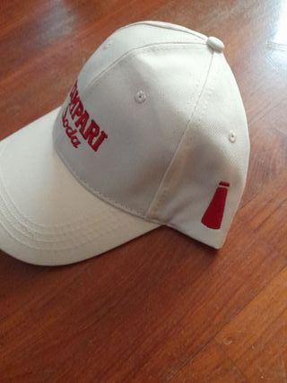 Cappello Campari Soda Beige e Rosso