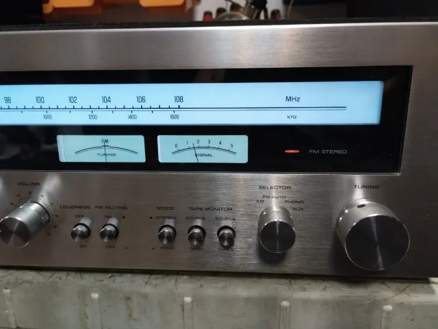 Amplificador Technics SA-5460 Plata