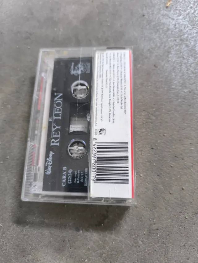 Casete El Rey León Banda Sonora Español