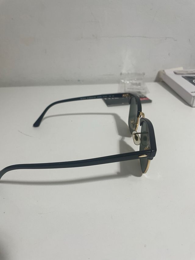 Gafas de sol Ray-Ban Clubmaster Negro/Dorado