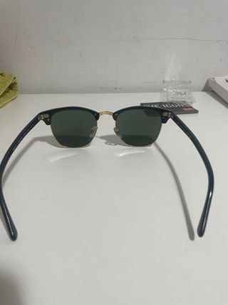 Gafas de sol Ray-Ban Clubmaster Negro/Dorado