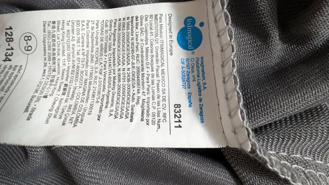 Disfraz Infantil Pirata Completo T: 8-9